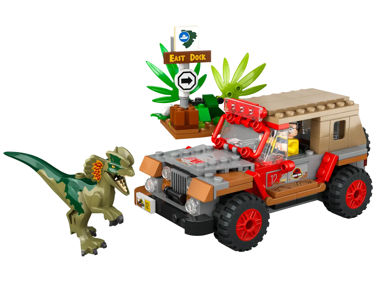 LEGO® Jurassic Park Dilophosaurus Ambush (76958)
