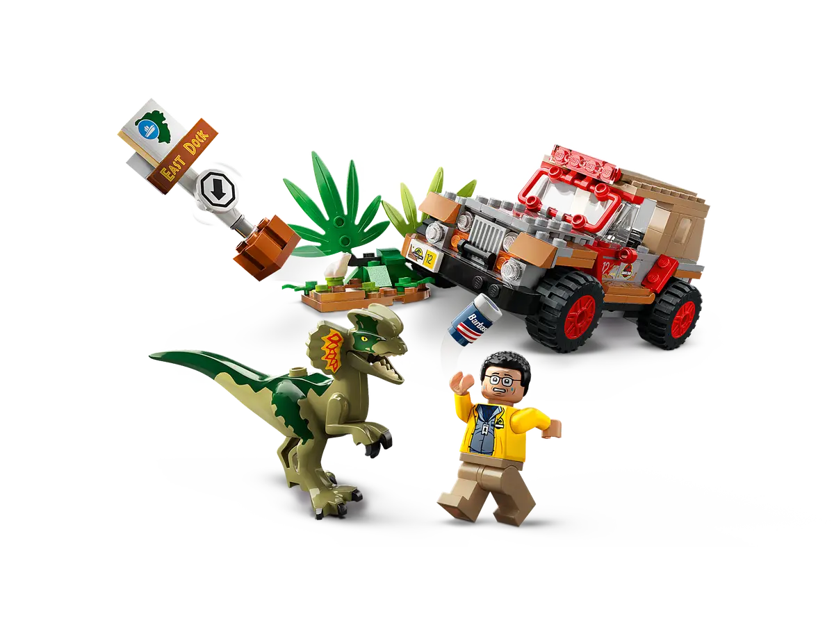 LEGO® Jurassic Park Dilophosaurus Ambush (76958)