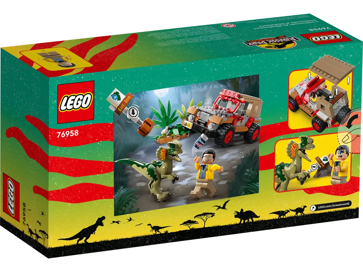 LEGO® Jurassic Park Dilophosaurus Ambush (76958)