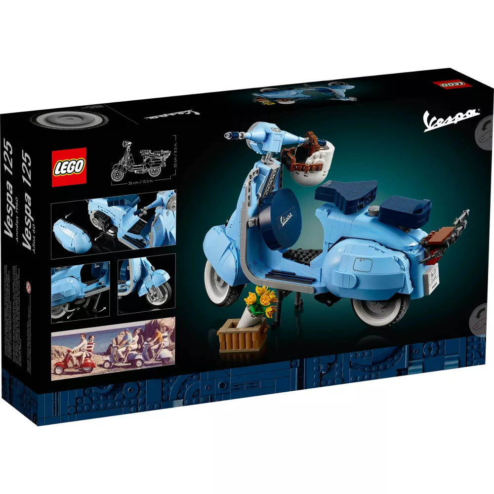 LEGO® Icons Vespa 125 Scooter Model Set 10298