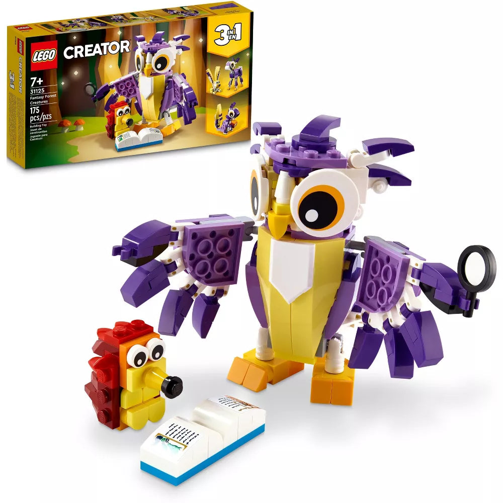 LEGO® Creator 3 in 1 Fantasy Forest Creatures Animal Toys 31125