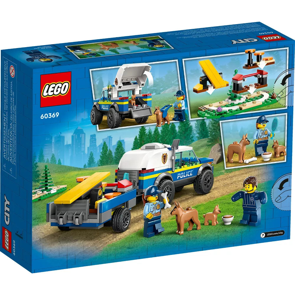 LEGO® City Mobile Police Dog Training 60369 Building Toy Set (197 Pieces)