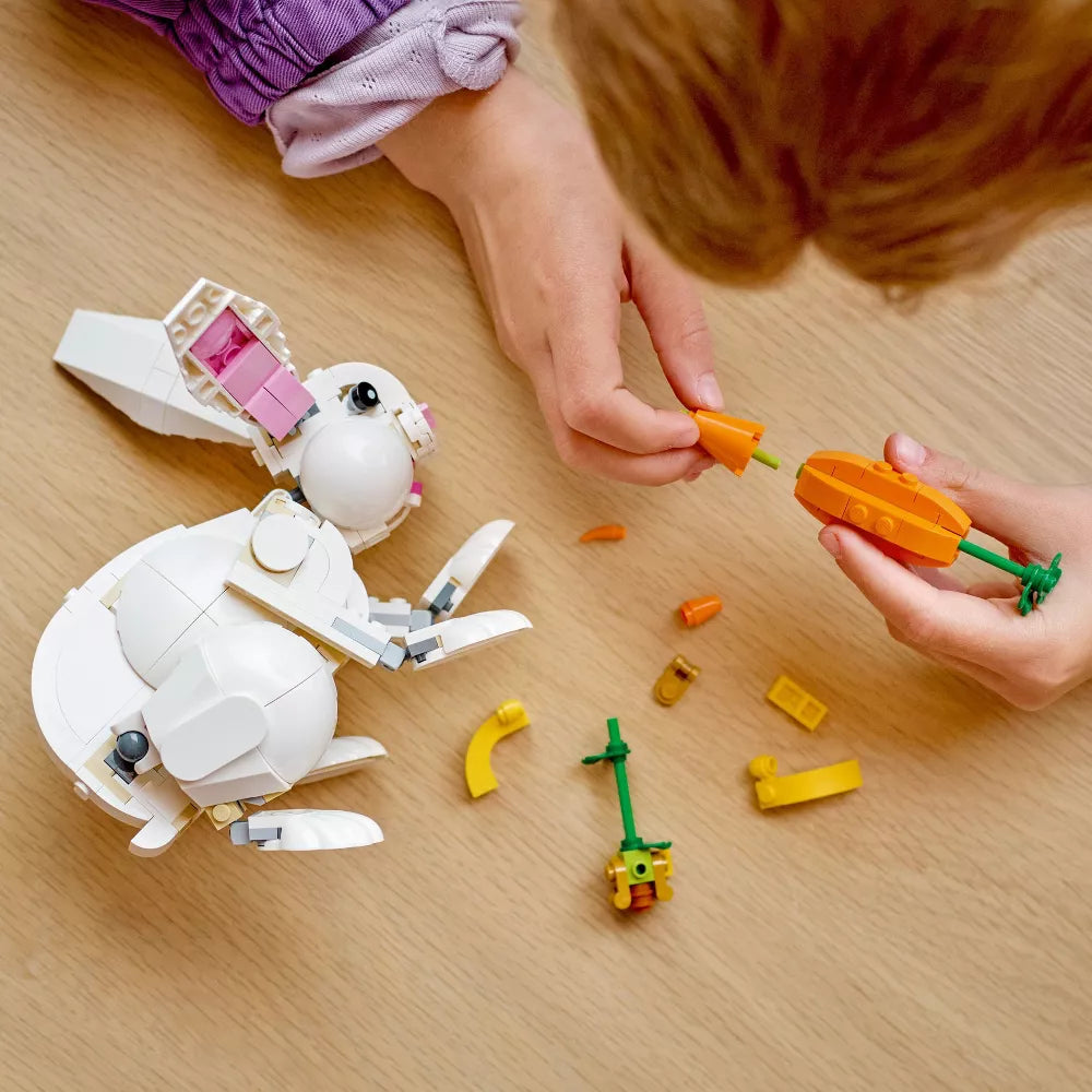 LEGO® Creator 3in1 White Rabbit 31133 Building Toy Set (258 Pieces)