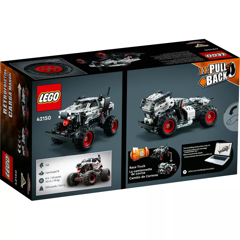 LEGO® Technic™ Monster Jam™ Monster Mutt™ Dalmatian 42150 Building Toy Set (244 Pcs)