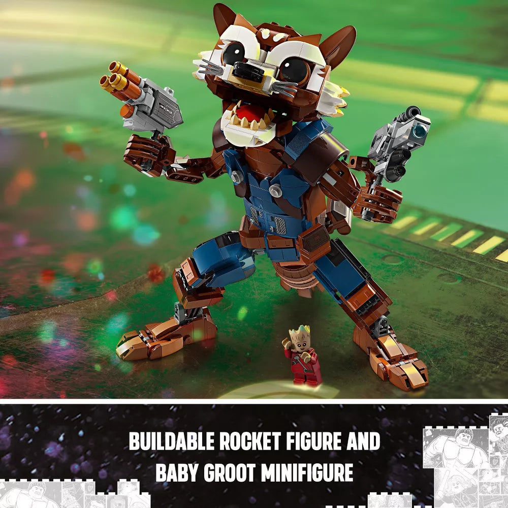 LEGO® Marvel Rocket & Baby Groot 76282