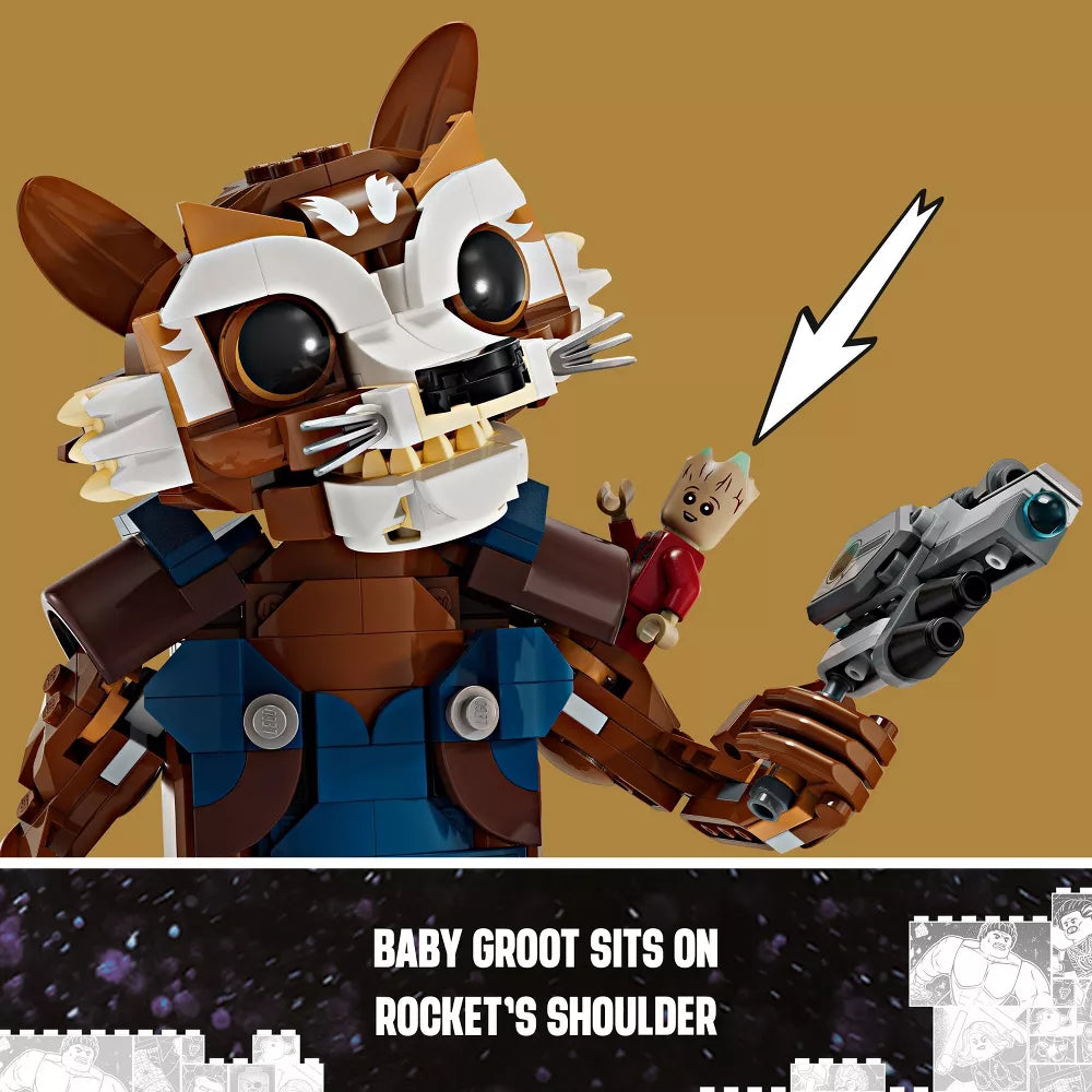 LEGO® Marvel Rocket & Baby Groot 76282