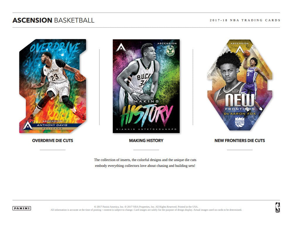2017/18 Panini Ascension Basketball Hobby Box