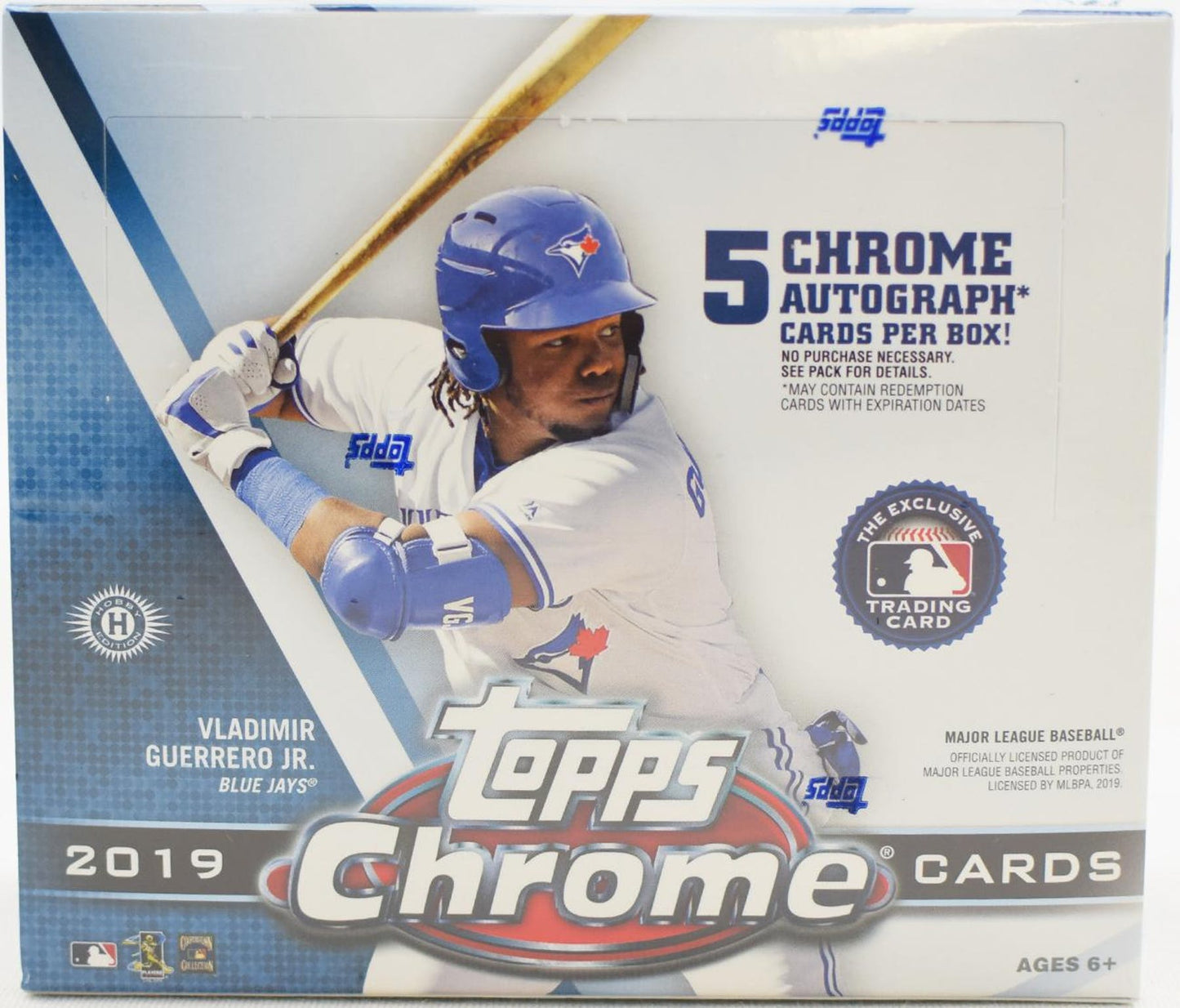 2019 Topps Chrome Baseball Jumbo Hobby Box