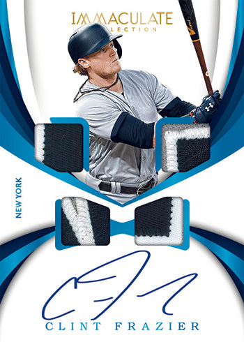 2018 Panini Immaculate Baseball Hobby Box