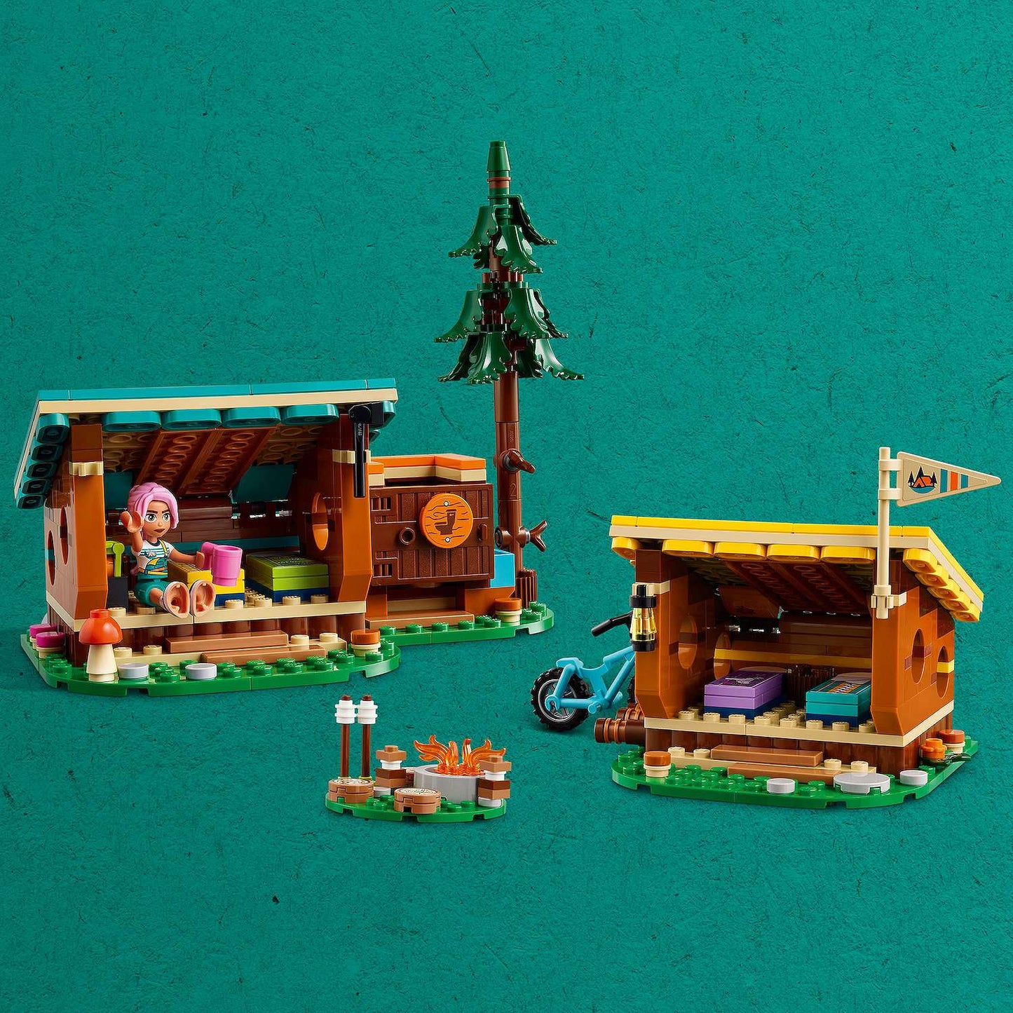 LEGO® Friends Adventure Camp Cozy Cabins (42624)