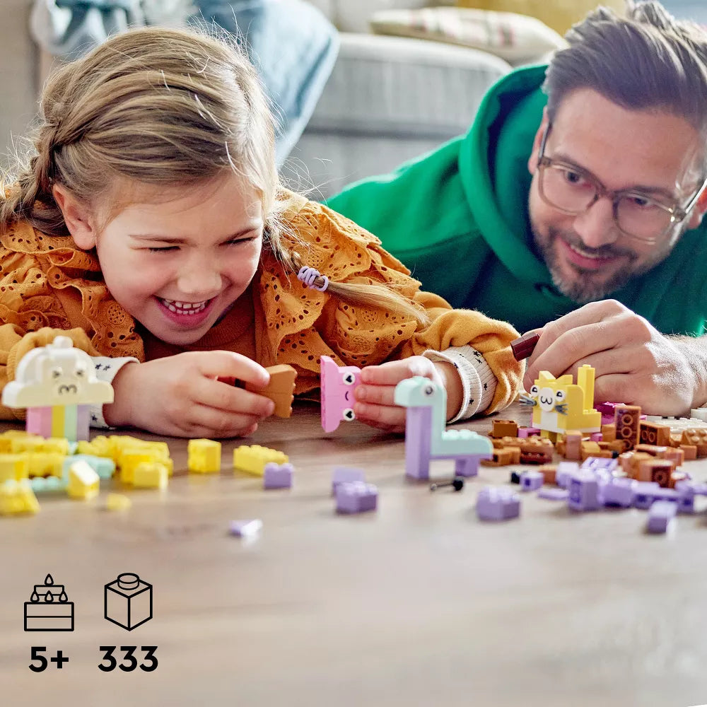 LEGO® Classic Creative Pastel Fun 11028 Building Toy Set (333 Pieces)
