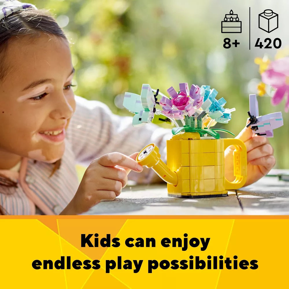 LEGO® Creator Flowers in Watering Can 3in1 Toy 31149