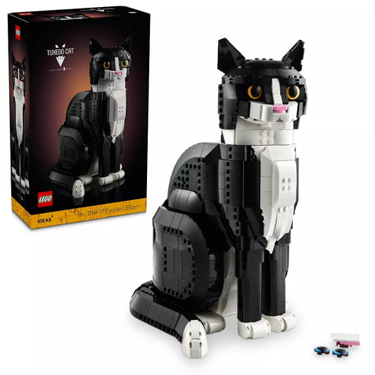 LEGO® Ideas Tuxedo Cat Building Set (21349)