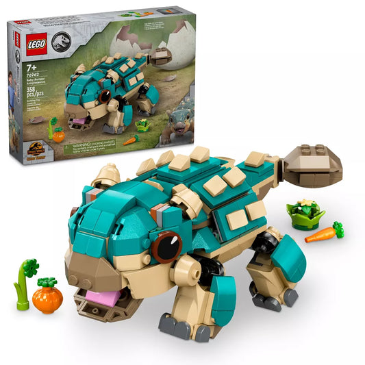 LEGO® Jurassic World Baby Bumpy: Ankylosaurus Dinosaur Toy (76962)