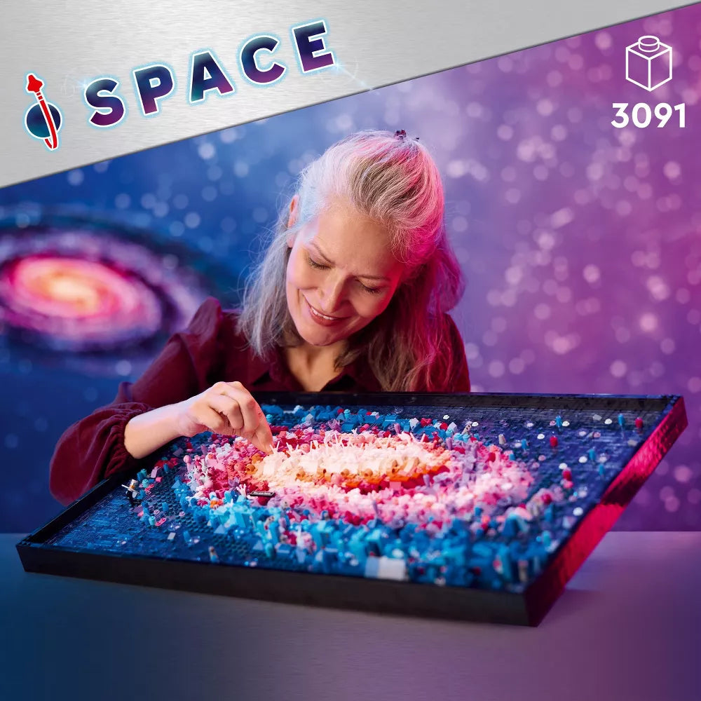 LEGO® Art The Milky Way Galaxy Wall Art Décor Set 31212