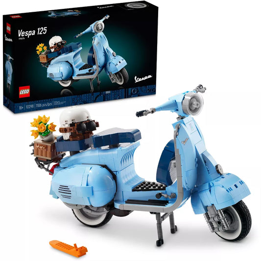 LEGO® Icons Vespa 125 Scooter Model Set 10298