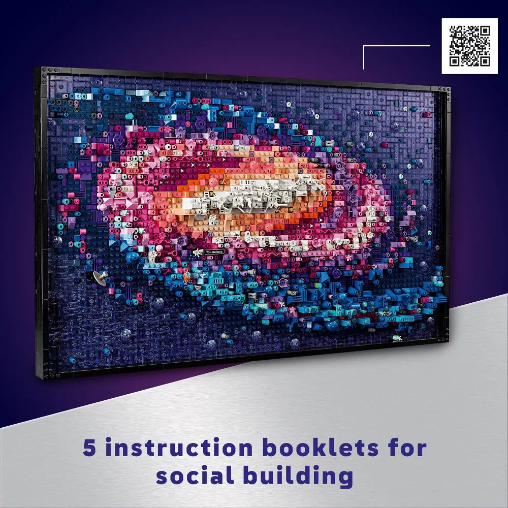 LEGO® Art The Milky Way Galaxy Wall Art Décor Set 31212