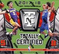 2017/18 Totally Certified Basketball Hobby Box