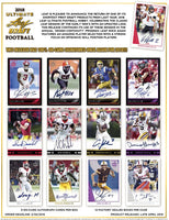 2018 Leaf Ultimate Draft Football Hobby Box