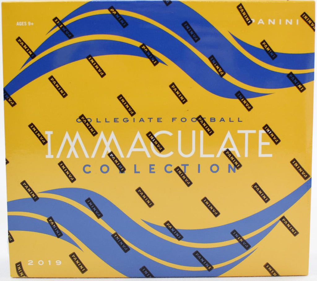 2019 Panini Immaculate Collection Collegiate Football Hobby Box