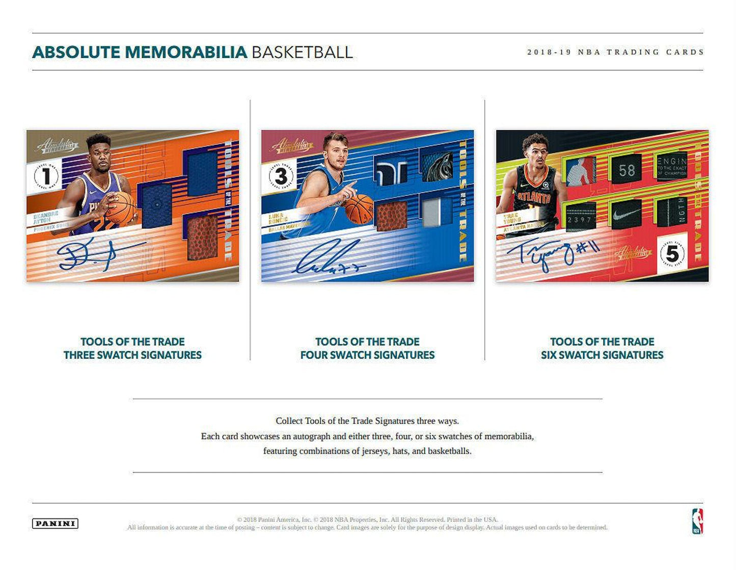 2018/19 Panini Absolute Basketball Hobby Box