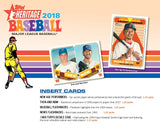2018 Topps Heritage Baseball Hobby Box