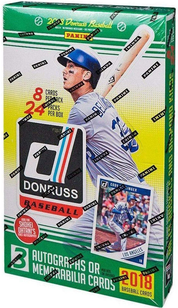 2018 Donruss Baseball Hobby Box