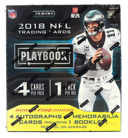 2018 Panini Playbook Football Hobby Box