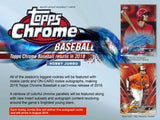 2018 Topps Chrome Baseball Jumbo Hobby Box