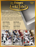 2018 Topps Gold Label Baseball Hobby Box