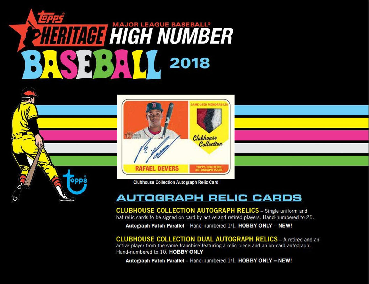 2018 Topps Heritage High Number Baseball Hobby Box