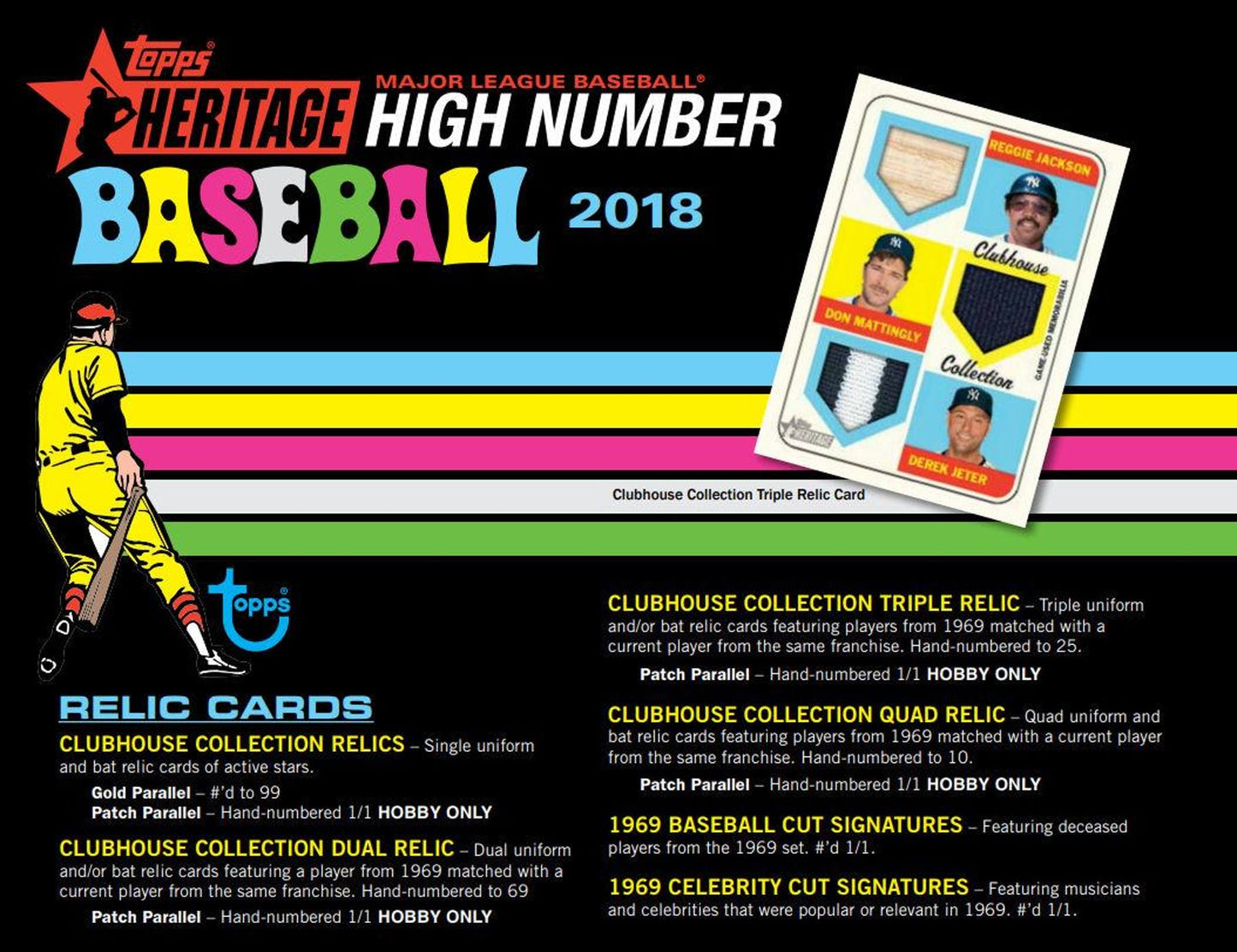 2018 Topps Heritage High Number Baseball Hobby Box
