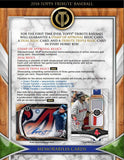 2018 Topps Tribute Baseball Hobby Box