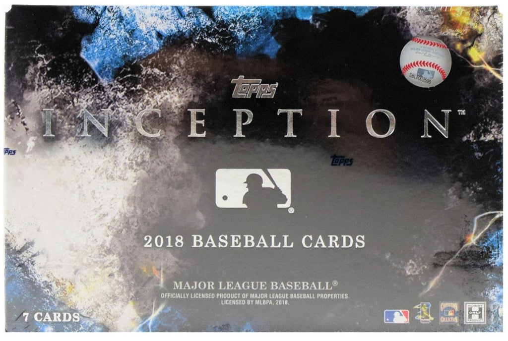 2018 Topps Inception Baseball Hobby Box