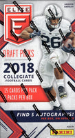 2018 Panini Elite Draft Picks Collegiate Football Hobby Box