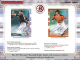 2019 Bowman Baseball Jumbo Box