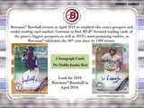 2019 Bowman Baseball Jumbo Box