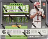 2019 Panini Contenders Draft Football Hobby Box