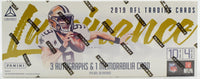 2019 Panini Luminance Football Hobby Box