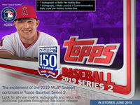 2019 Topps Series 2 Baseball Jumbo Box (Plus 2 Silver Packs)