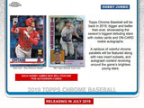 2019 Topps Chrome Baseball Jumbo Hobby Box