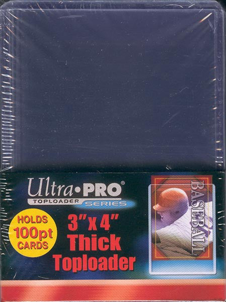 3 X 4 100 POINT SUPER THICK TOPLOADERS