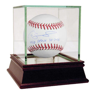 Gary Sanchez Signed MLB Baseball w/ "MLB Debut 10/3/15" Inscription