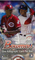 2018 Bowman Baseball Hobby Box