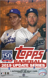 2019 Topps Update Series Hobby Box