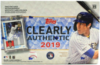 2019 Clearly Authentic Baseball Hobby Box
