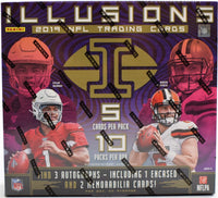 2019 Illusions Football Hobby Box